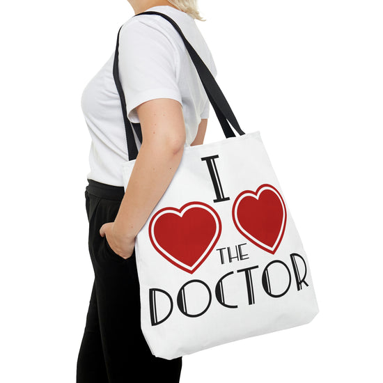 I Love Love The Doctor Tote Bag - Fandom-Made