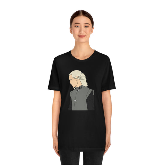 Prince Daemon Targaryen Short Sleeve Tee (minimal) - Fandom-Made