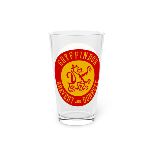 Gryffindor Attributes Pint Glass - Fandom-Made