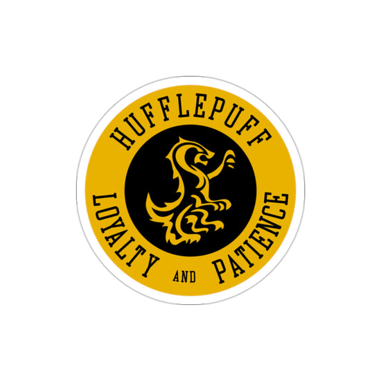 Hufflepuff Attributes Die-Cut Sticker - Fandom-Made