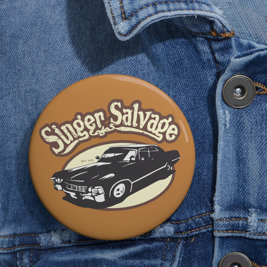 Singer Salvage Pin - Fandom-Made