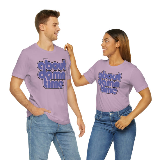 About Damn Time Short Sleeve Tee - Fandom-Made