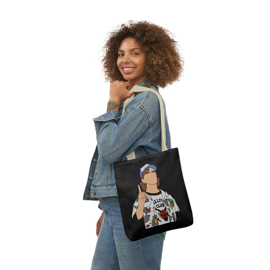 Dustin - Stranger Things - printed canvas tote bag designed by Cheryl  Boland - Buy on Artwow.co
