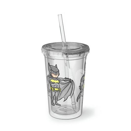 Battinson Acrylic Cup - with Mask - Fandom-Made