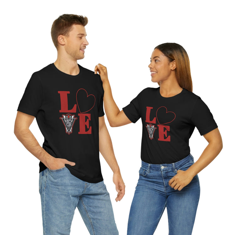 Volturi, Love Short Sleeve Tee (black heart) - Fandom-Made