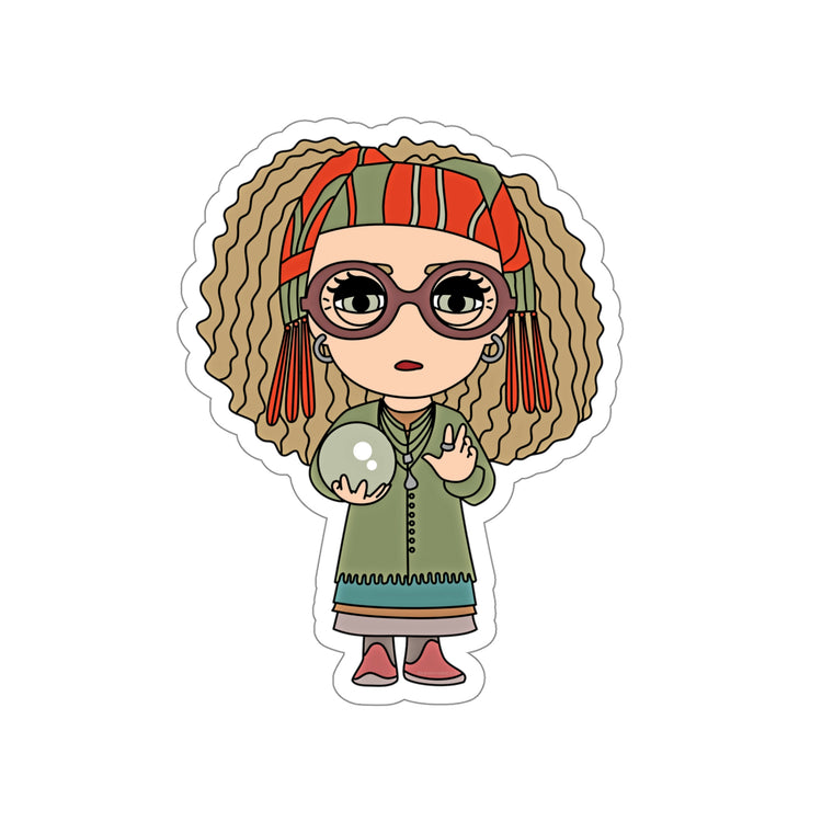 Professor Trelawney Die-Cut Sticker - Fandom-Made