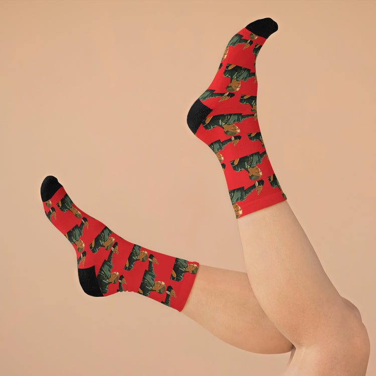 Inej Ghafa Socks - Fandom-Made