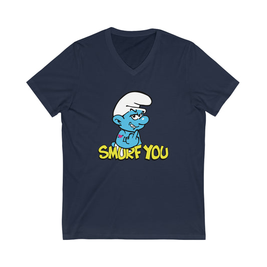 The Smurfs, Smurf You V-Neck Tee - Fandom-Made