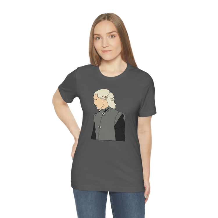 Prince Daemon Targaryen Short Sleeve Tee (minimal) - Fandom-Made