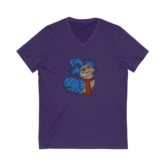 The Worm Short Sleeve V-Neck Tee - Fandom-Made