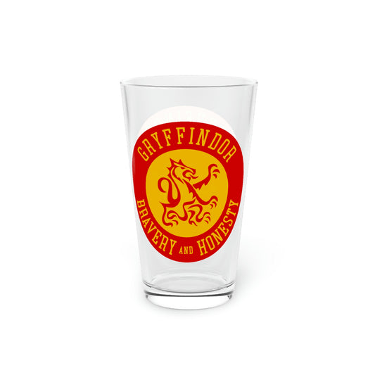 Gryffindor Attributes Pint Glass - Fandom-Made