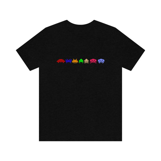 Space Invaders Short Sleeve Tee - Fandom-Made