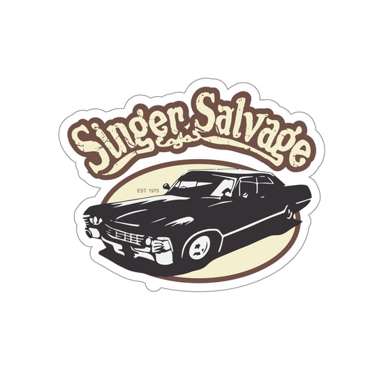 Singer Salvage Die-Cut Sticker - Fandom-Made