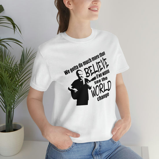 Believe Short Sleeve Tee - Fandom-Made