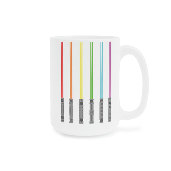 Pride Light Sabers Mug - Fandom-Made