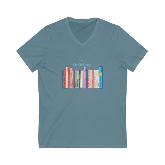 Colleen Hoover Unisex V-Neck Tee - Fandom-Made