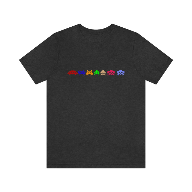 Space Invaders Short Sleeve Tee - Fandom-Made