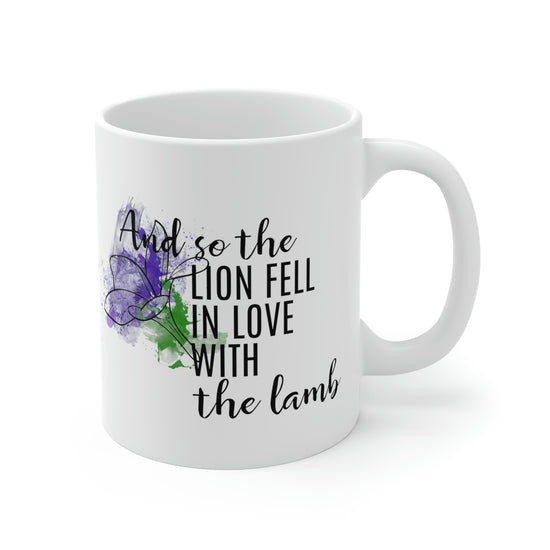 Lion and Lamb Mugs - Fandom-Made