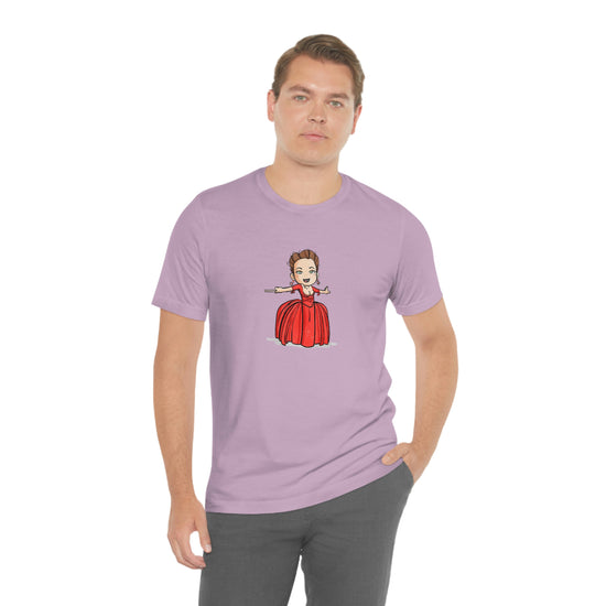 Claire Fraser T-Shirt (red dress) - Fandom-Made