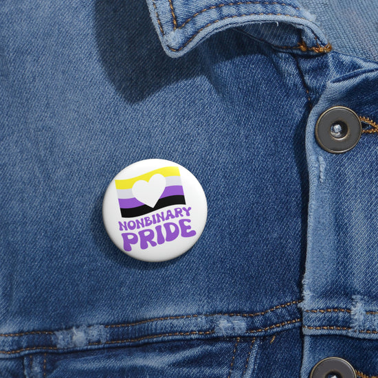 Non-Binary Pride Pin - Fandom-Made