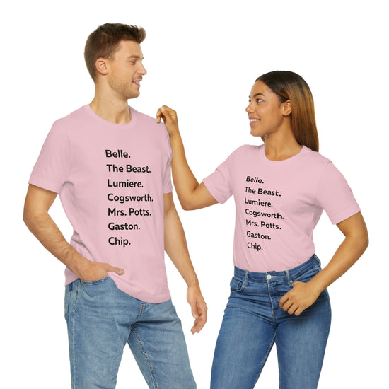 Beauty and the Beast Short Sleeve Tee - Fandom-Made