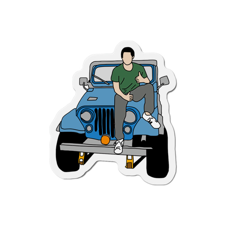 Stiles Stilinski and Jeep Magnets - Fandom-Made