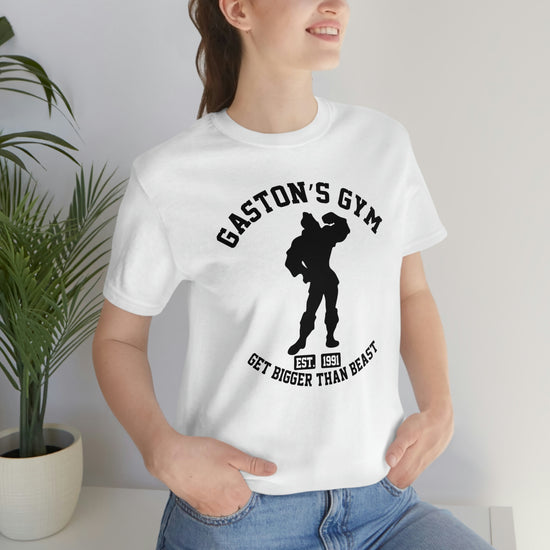 Gaston's Gym Short Sleeve Tee - Fandom-Made