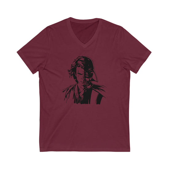 Anakin Vader V-Neck Tee - Fandom-Made
