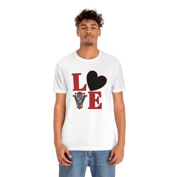 Volturi, Love Short Sleeve Tee (black heart) - Fandom-Made