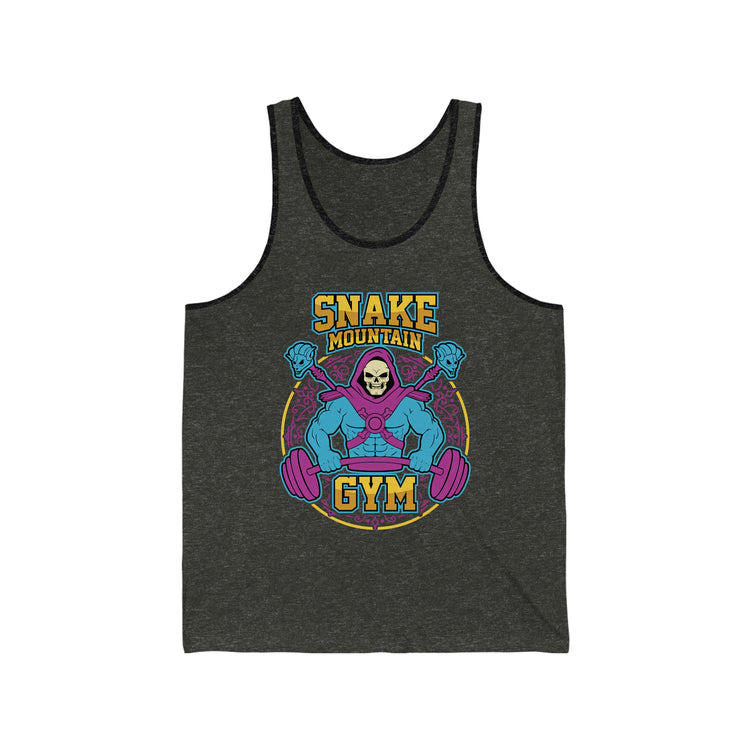 Snake Mountain Gym Jersey Tank - Fandom-Made