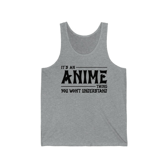 It's An Anime Thing Jersey Tank - Fandom-Made