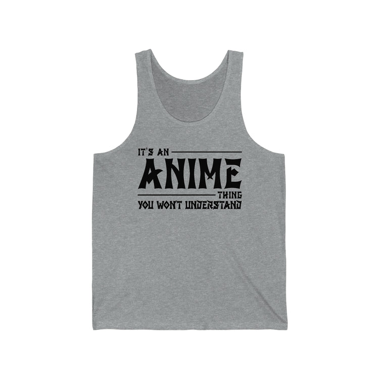 It's An Anime Thing Jersey Tank - Fandom-Made