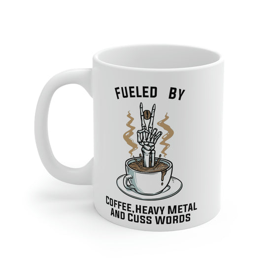 Fueled By Coffee Mug - Fandom-Made