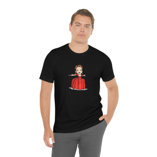 Claire Fraser T-Shirt (red dress) - Fandom-Made