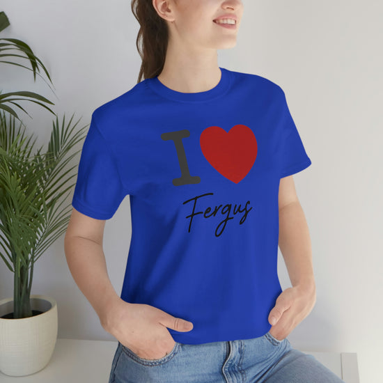 I Love Fergus Tee - Fandom-Made