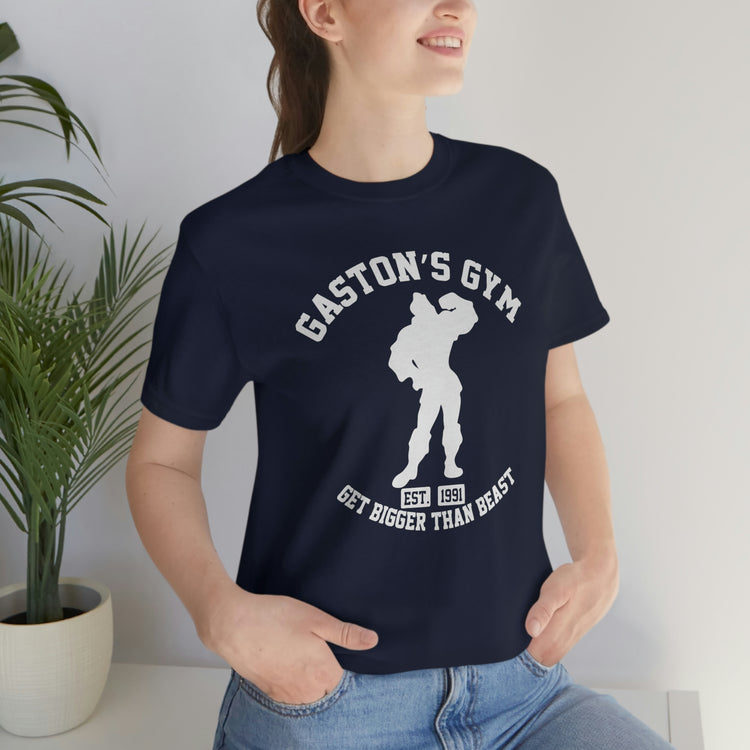 Gaston's Gym Short Sleeve Tee - Fandom-Made