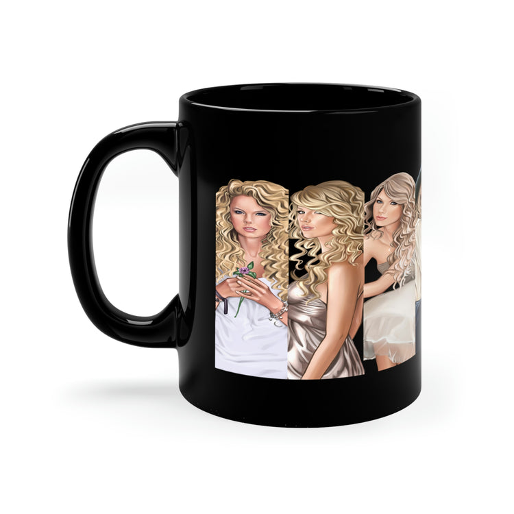 Taylor Swift Faces Mug – Fandom-Made