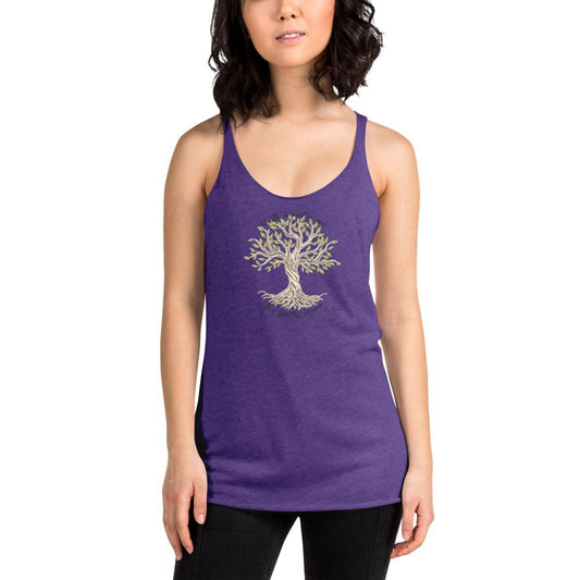 A Discovery of Witches Inspired Women's Racerback Tank - Diana Bishop Tree (quote) - Fandom-Made