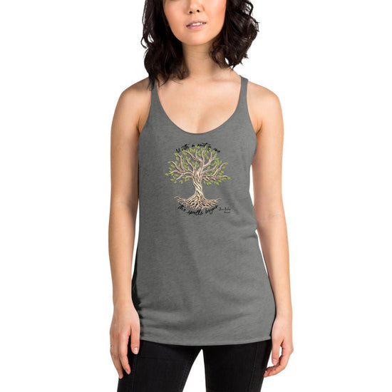 A Discovery of Witches Inspired Women's Racerback Tank - Diana Bishop Tree (quote) - Fandom-Made