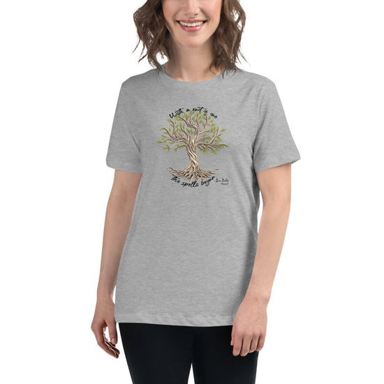 A Discovery of Witches Inspired Women's Relaxed T-Shirt - Diana Bishop Tree (quote) - Fandom-Made