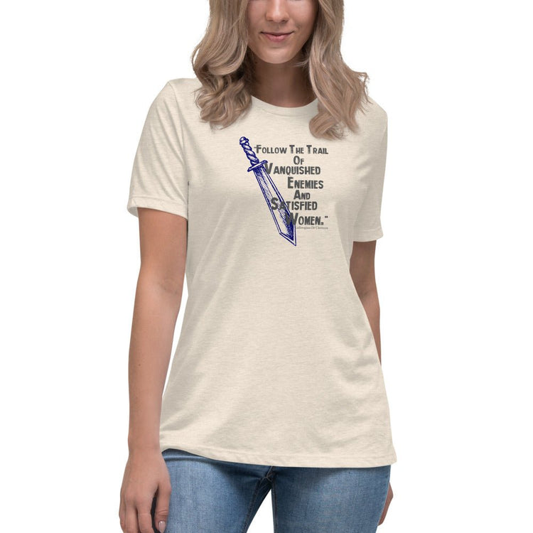 A Discovery of Witches Inspired Women's Relaxed T-Shirt - Gallowglass (quote) - Fandom-Made