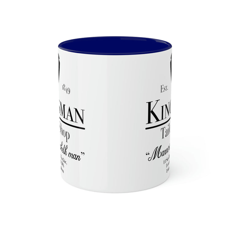 Kingsman Tailor Shop Colorful Mug, 11oz - Fandom-Made