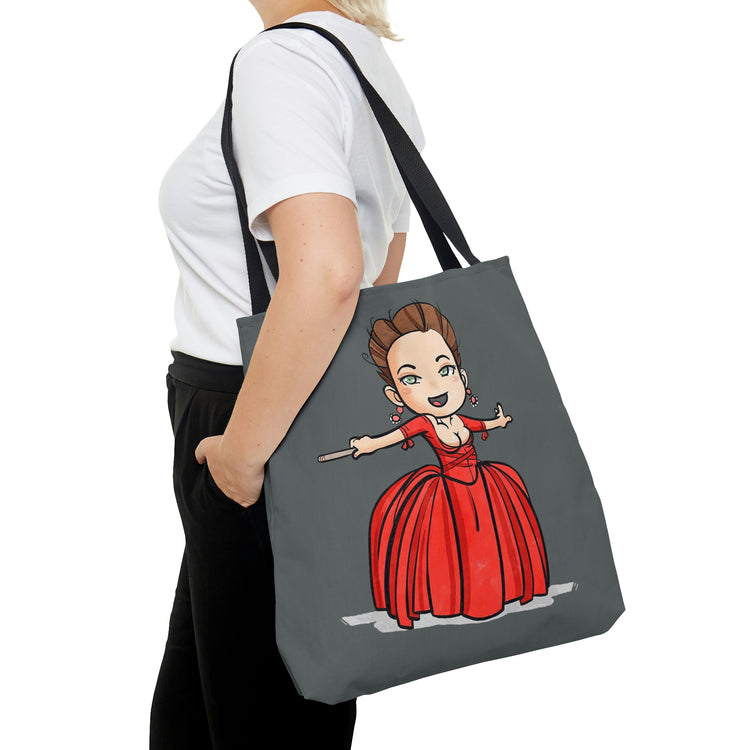 Claire Fraser Red Dress Tote Bag - Fandom-Made