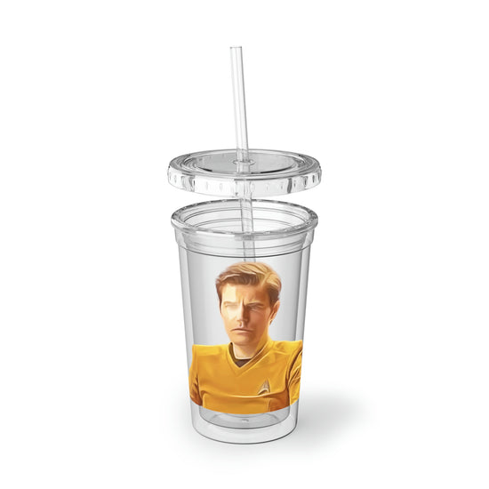 James T. Kirk Acrylic Cup - Fandom-Made