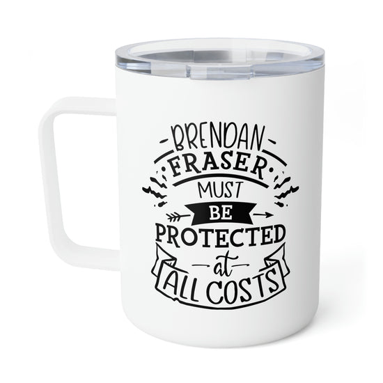 Brendan Fraser Insulated Mug - Fandom-Made