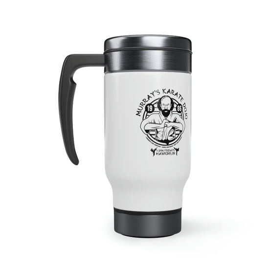 Murray's Dojo Travel Mug with Handle - Fandom-Made