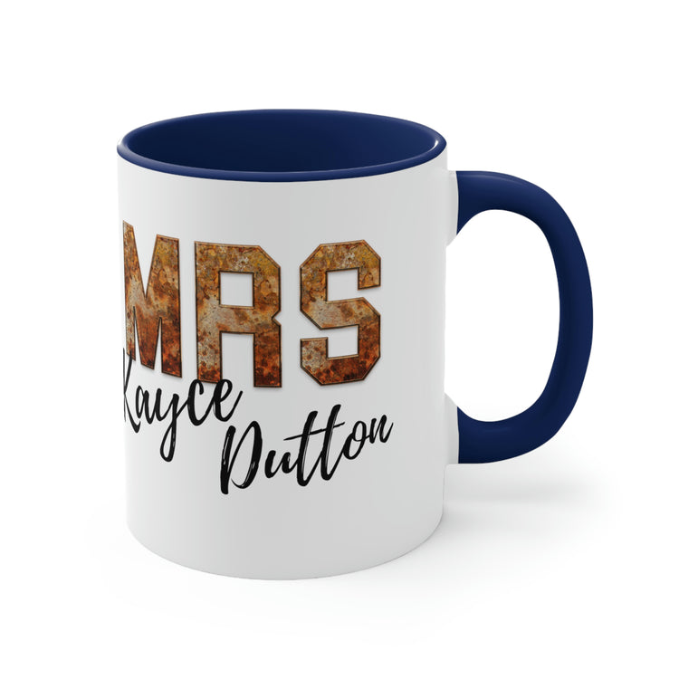 Mrs Kayce Dutton Coffee Mug - Fandom-Made