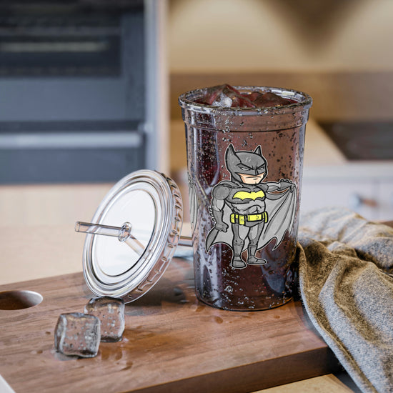 Battinson Acrylic Cup - with Mask - Fandom-Made
