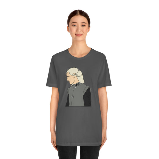 Prince Daemon Targaryen Short Sleeve Tee (minimal) - Fandom-Made