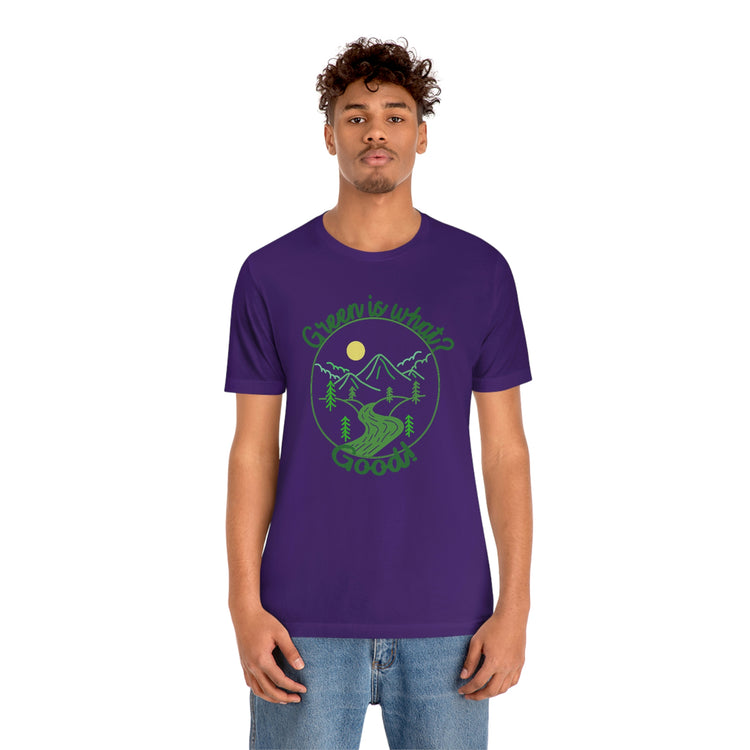 Green is Good Short Sleeve Tee - Fandom-Made